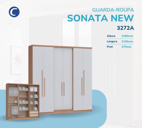 Roupeiro New Sonata - Imagem 10