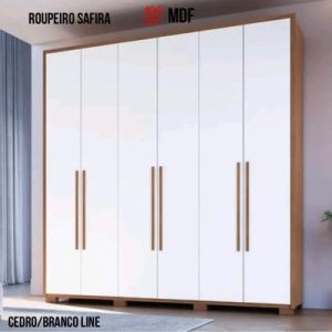 Roupeiro Safira 100% MDF